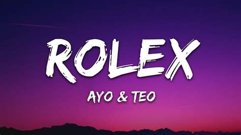 rolex muziek|teo rolex lyrics.